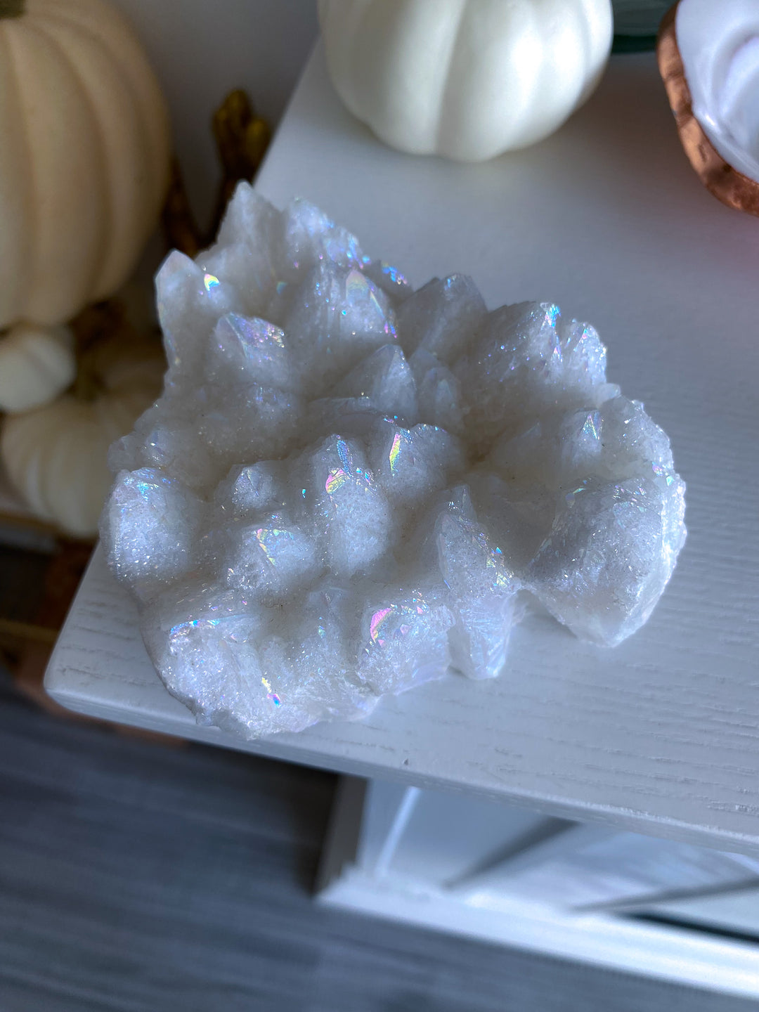 Large Angel Aura Quartz Cluster 