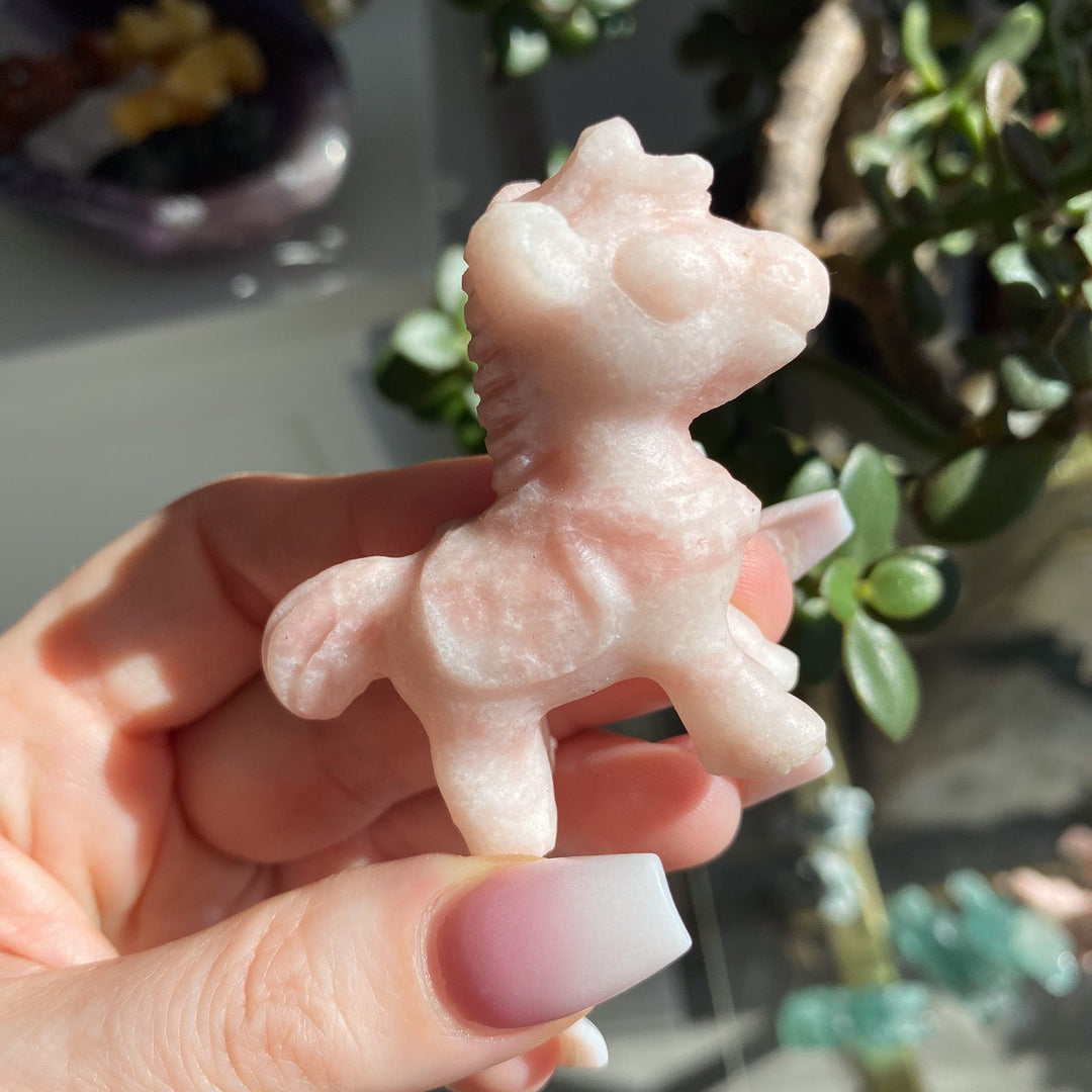 Bubble Horse Carving 2"