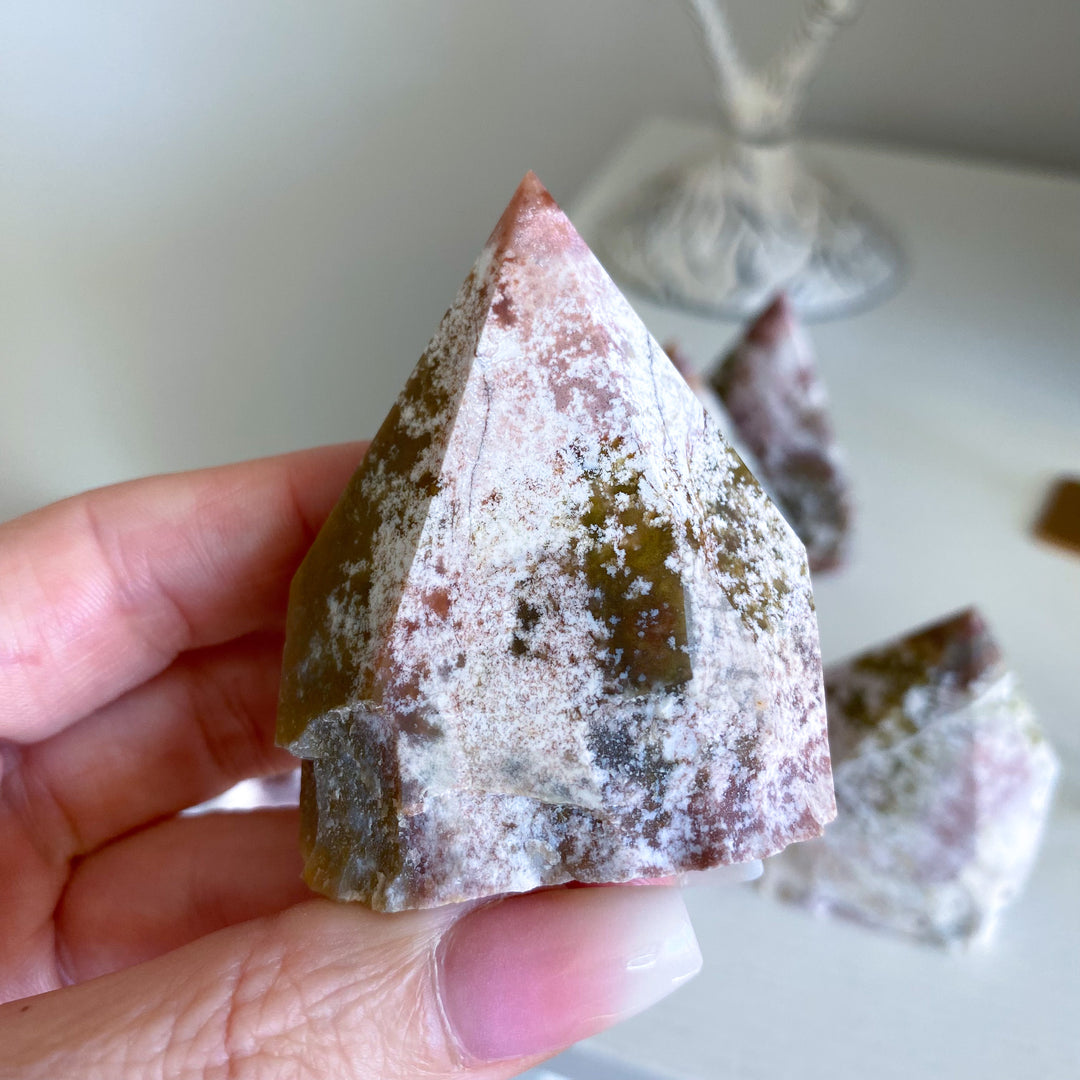 Unicorn Jasper Top Polish Point