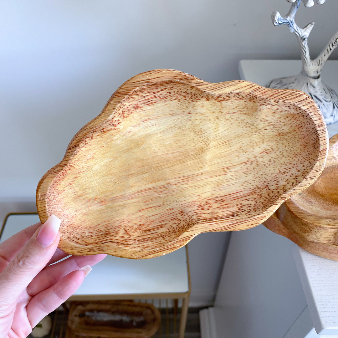 Handmade Cloud Wood Bowl
