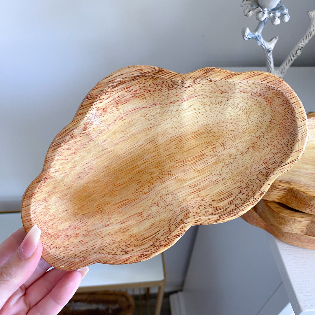 Handmade Cloud Wood Bowl