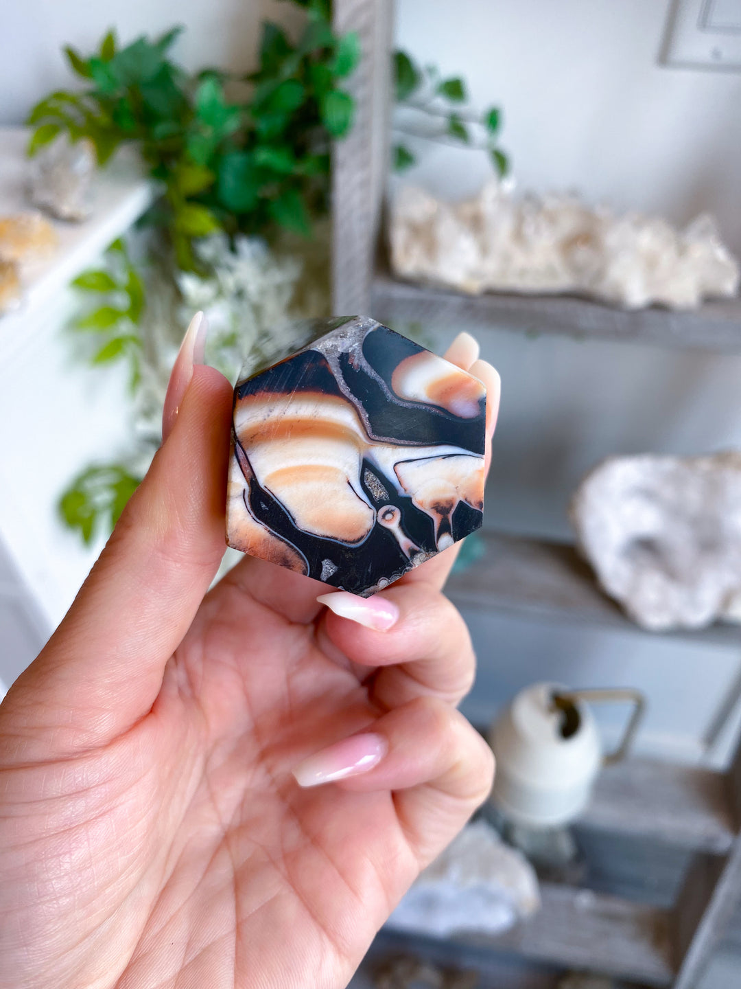 Large Sardonyx Tower 5"