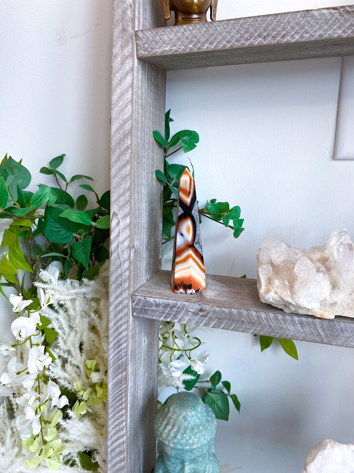 Large Sardonyx Tower 5"