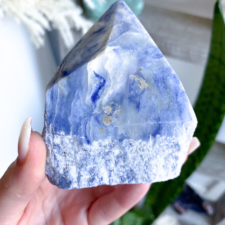 XL Rare Afghanite Top Polish Point 