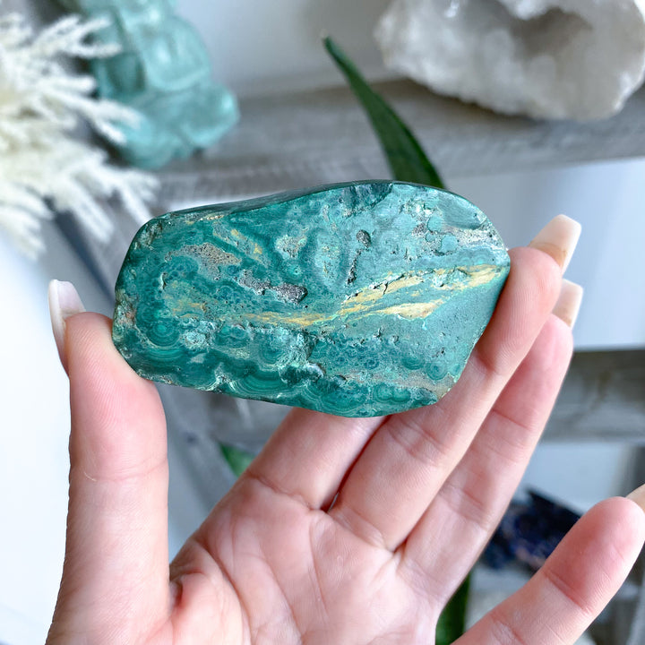 Real Malachite Freeform 