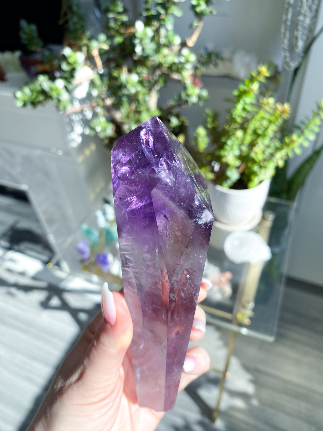 Amethyst Wand Polished #2