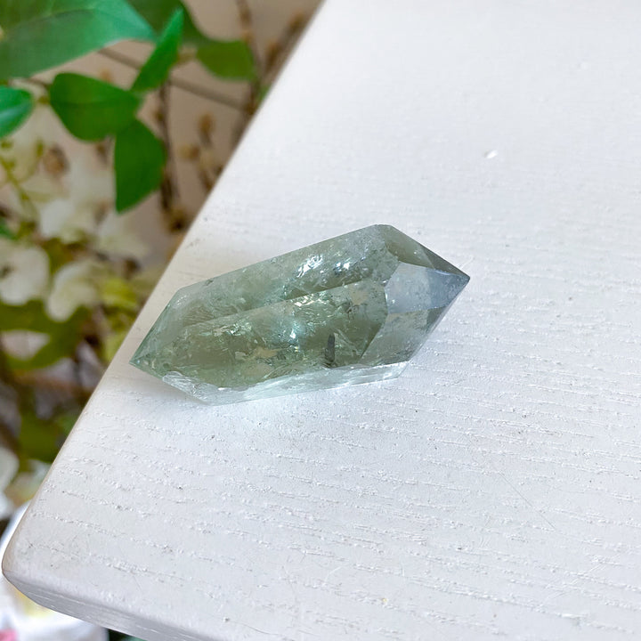 Small Prasiolite Double Terminated Wand 