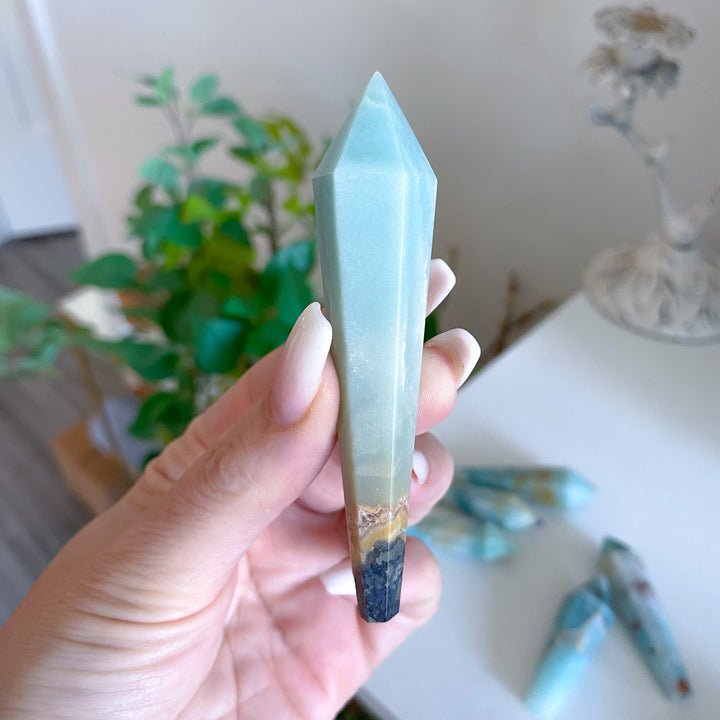 Small Amazonite Wand