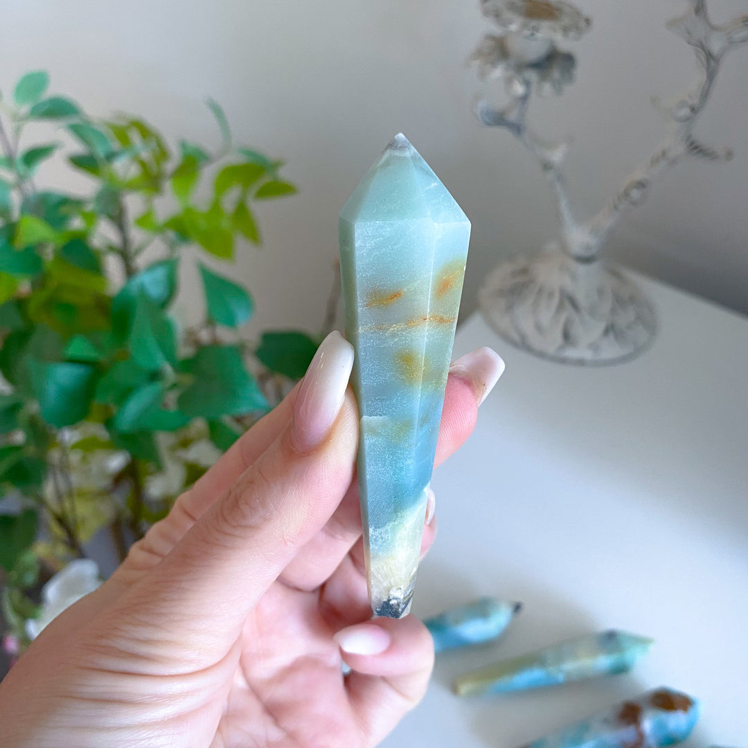 Small Amazonite Wand