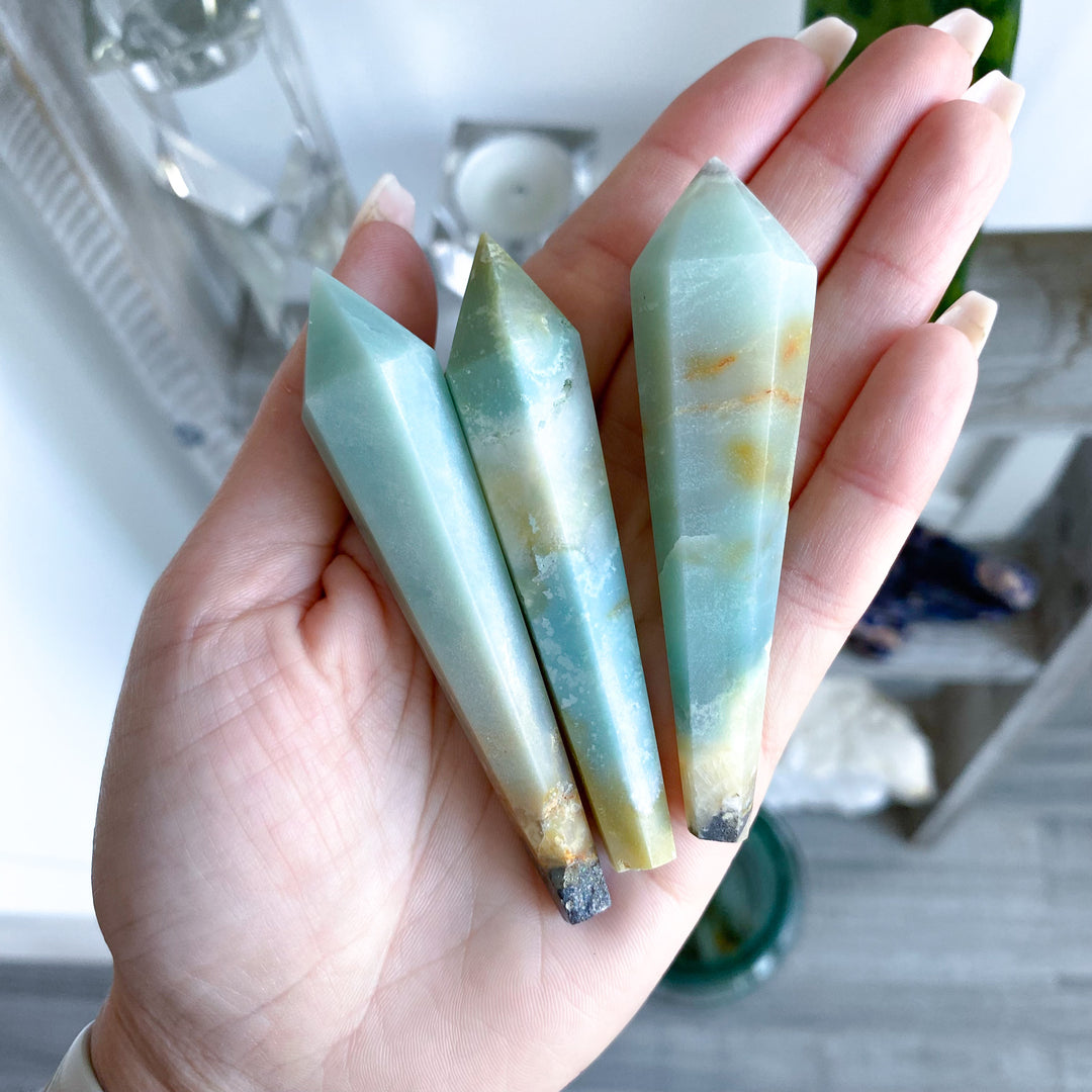 Small Amazonite Wand