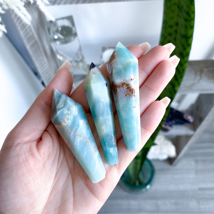 Small Amazonite Wand