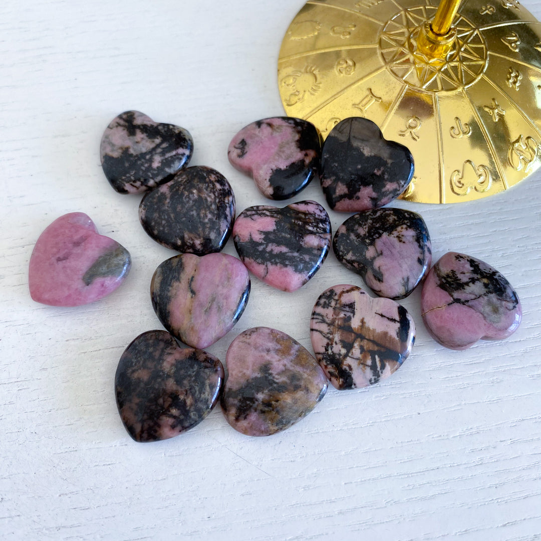 Rhodonite Mini Heart