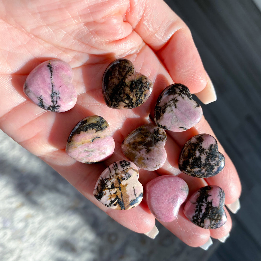 Rhodonite Mini Heart