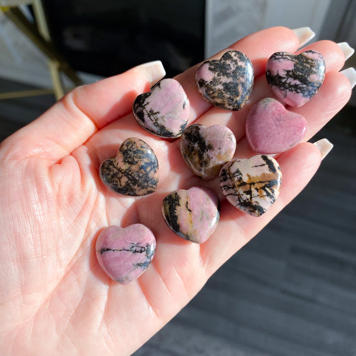 Rhodonite Mini Heart
