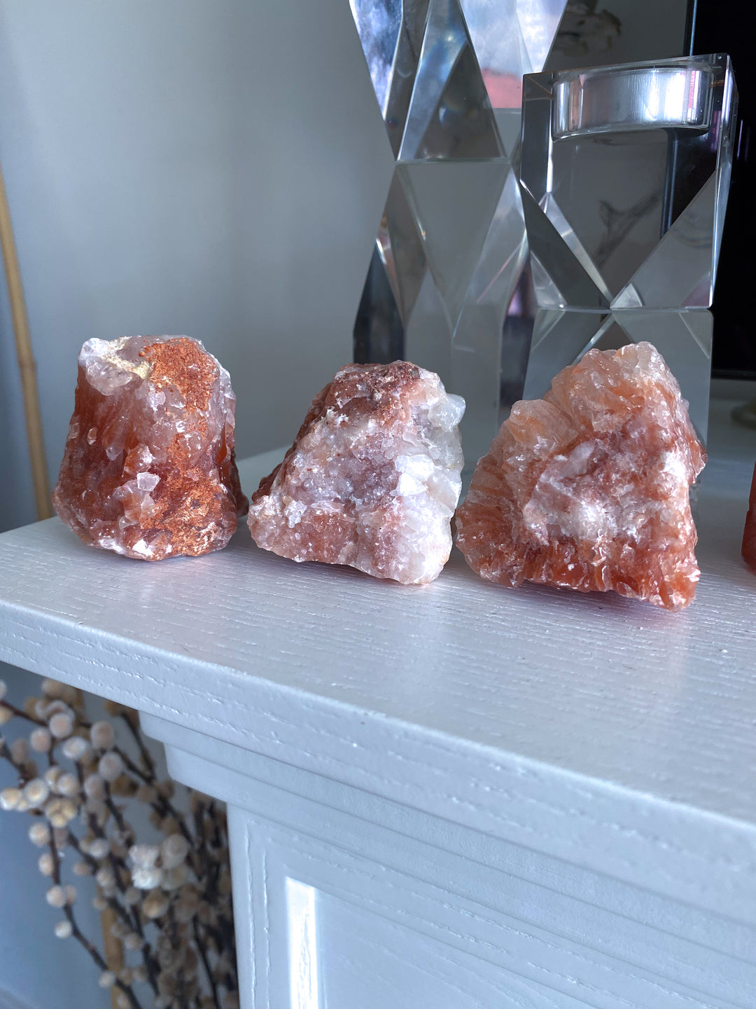 Raw Red Calcite Chunk