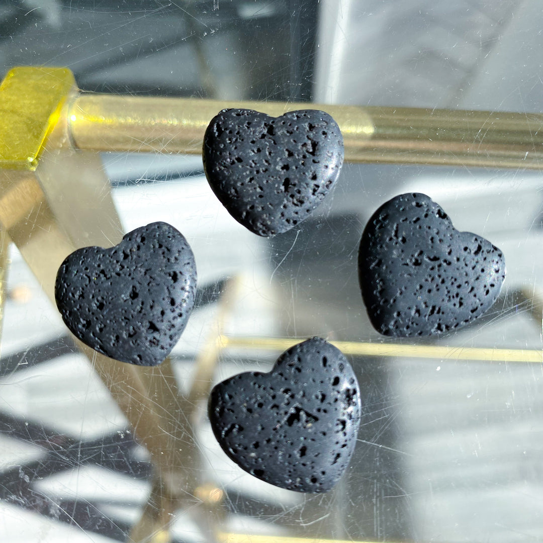 Lava Stone Mini Heart