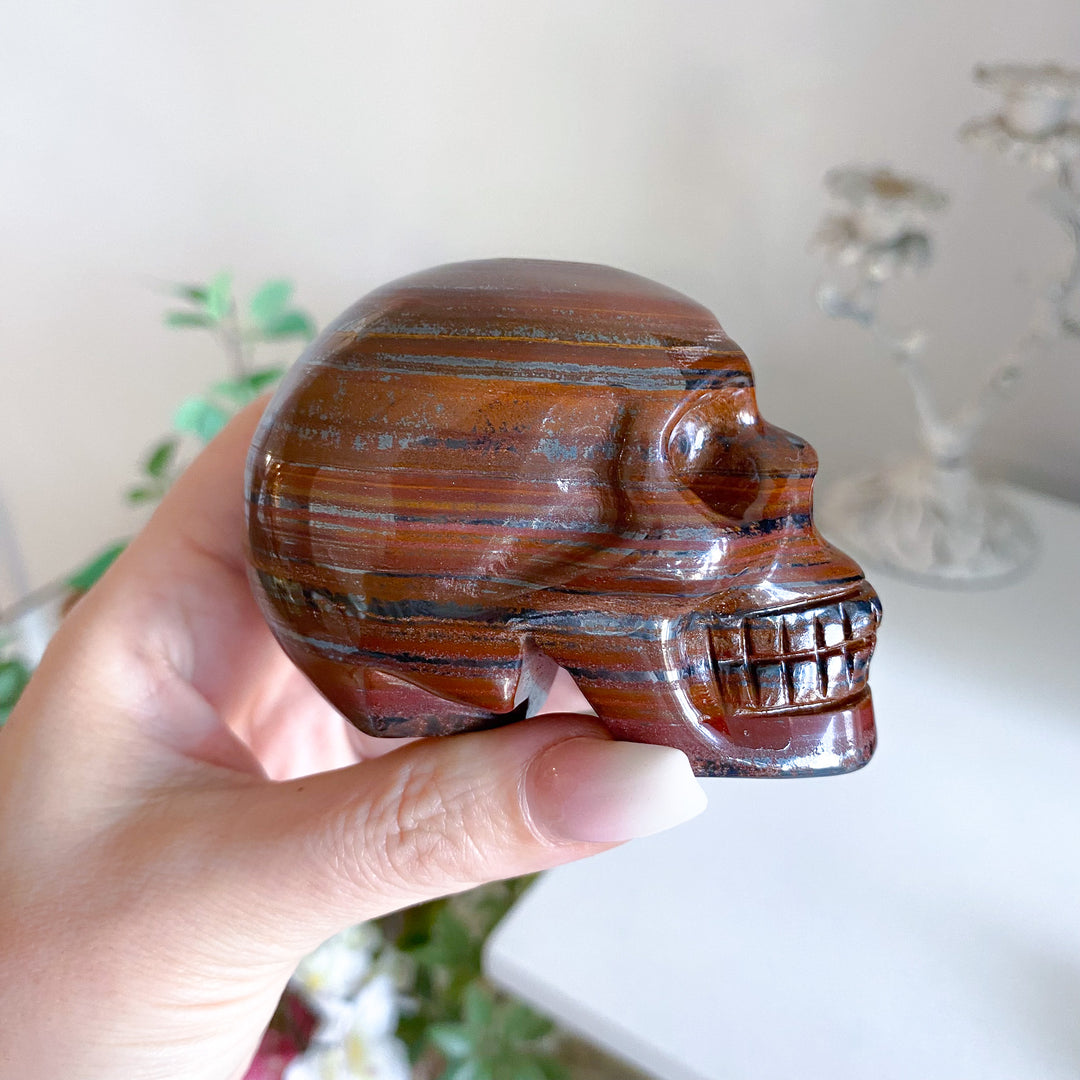 Big Tiger Iron Skull