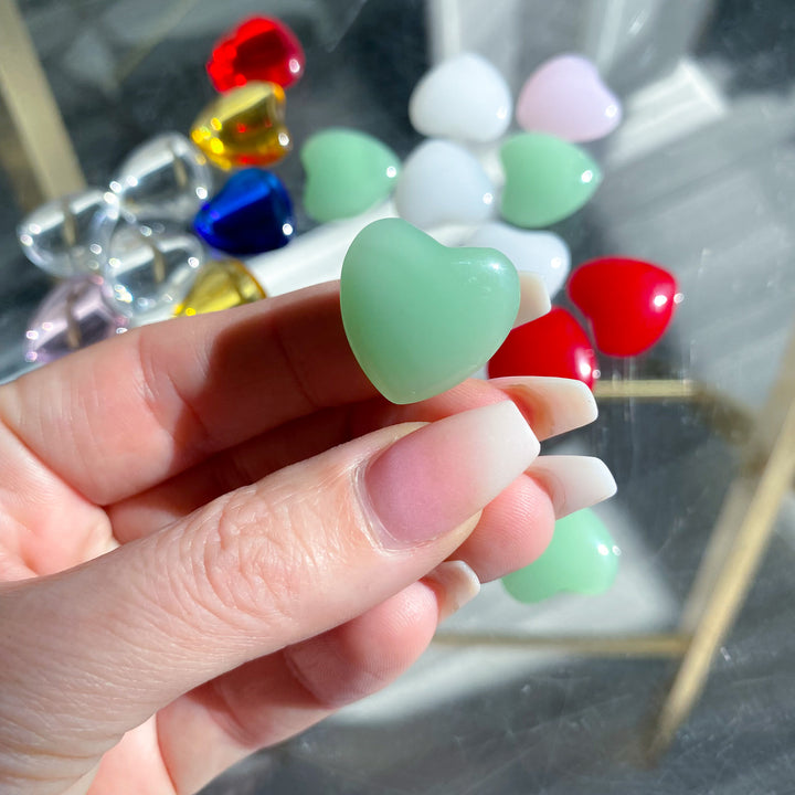 Glass Mini Heart - Choose Your Color