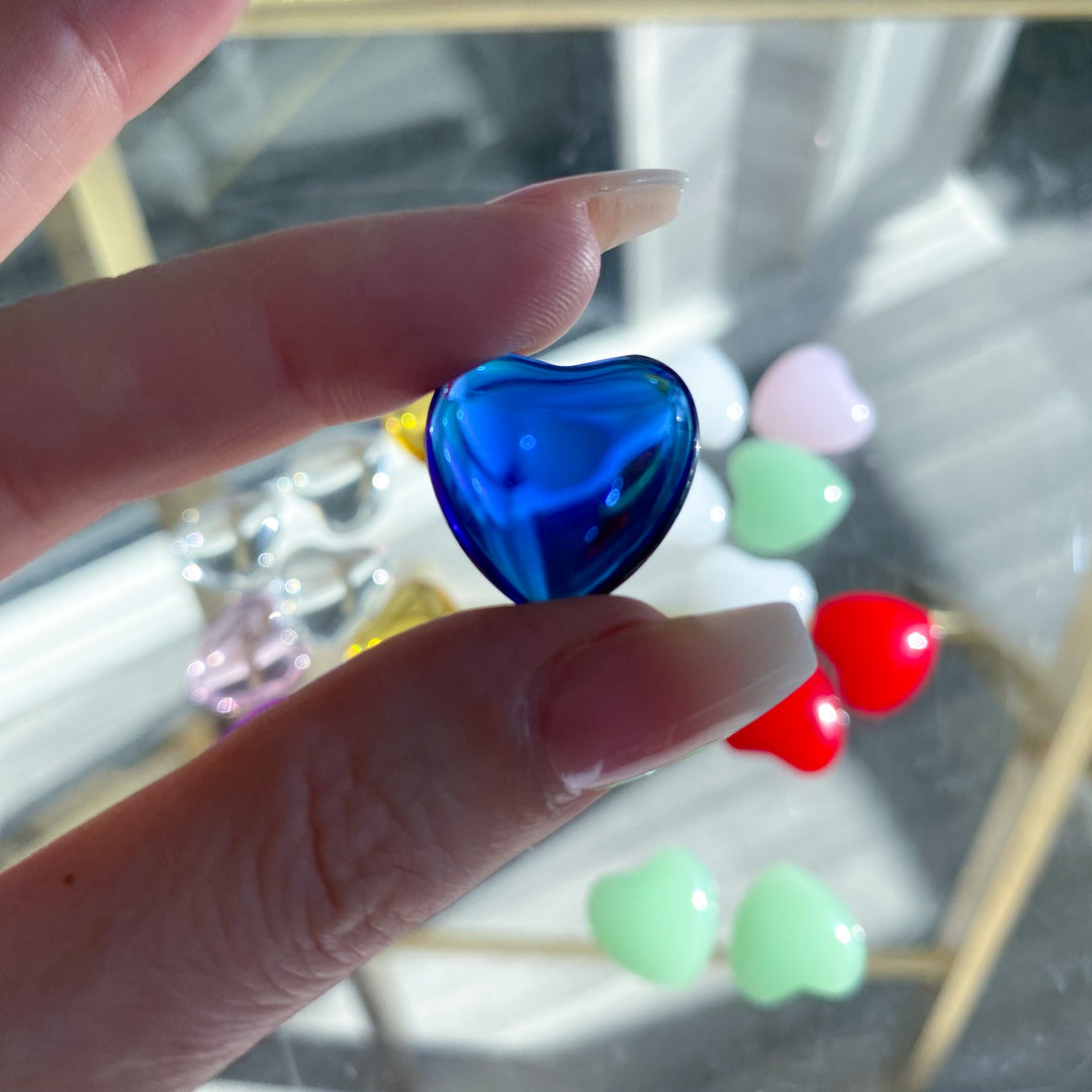 Glass Mini Heart - Choose Your Color