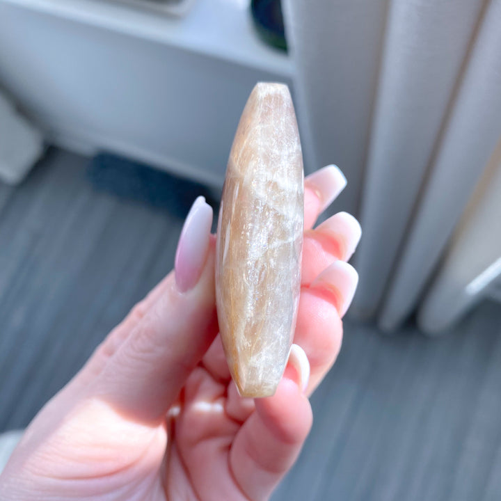 Gentle Moonstone and Sunstone Palm #2
