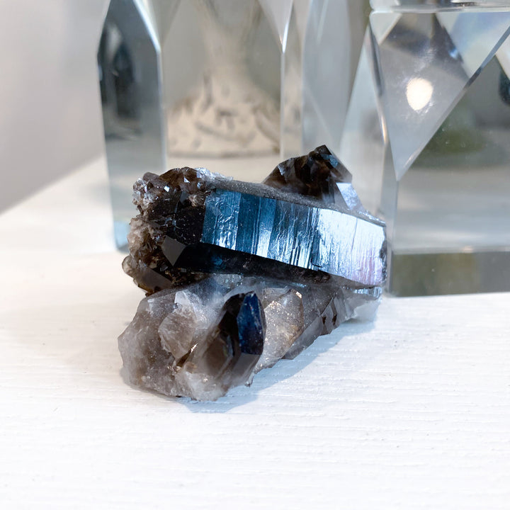 Dark Smokey Quartz Cluster #2