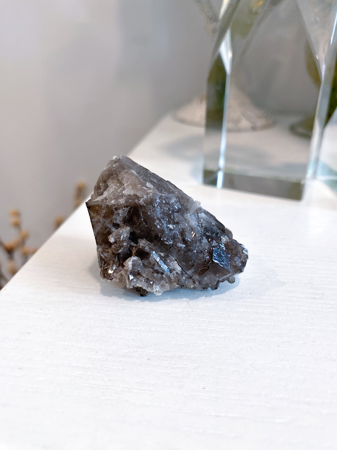Dark Smokey Quartz Cluster #3