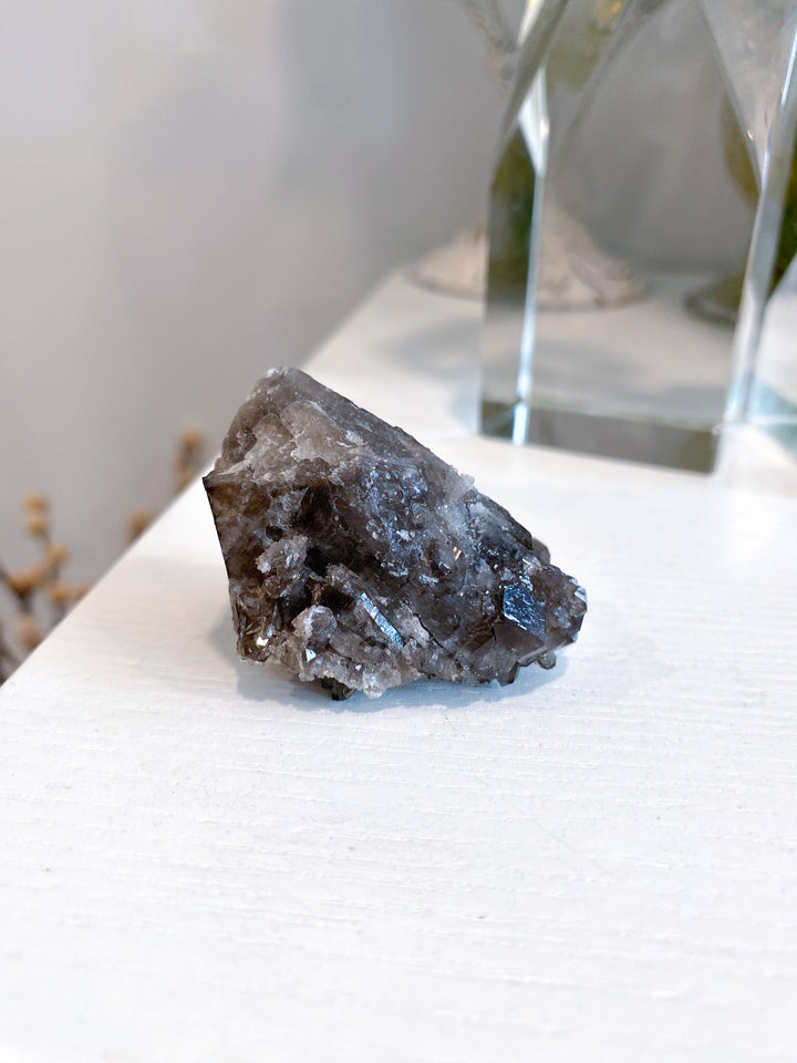 Dark Smokey Quartz Cluster #3