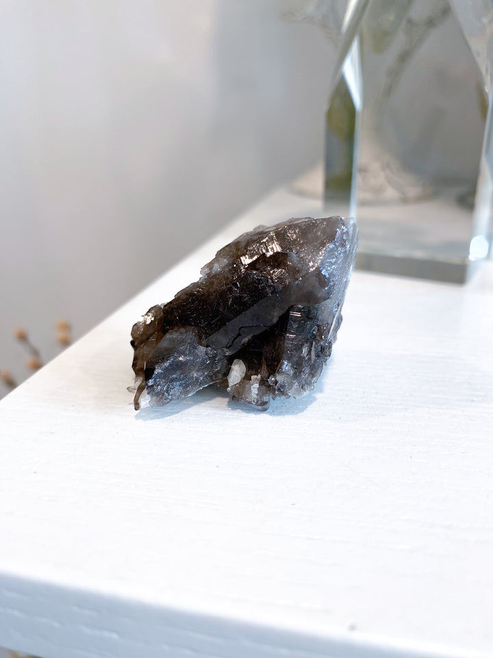 Dark Smokey Quartz Cluster #3