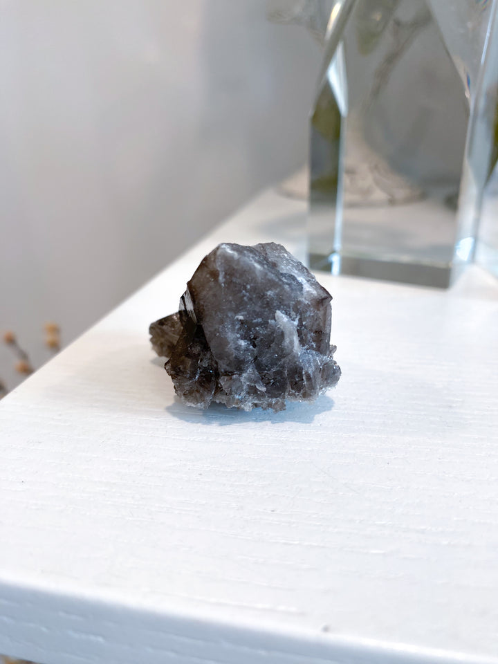 Dark Smokey Quartz Cluster #3