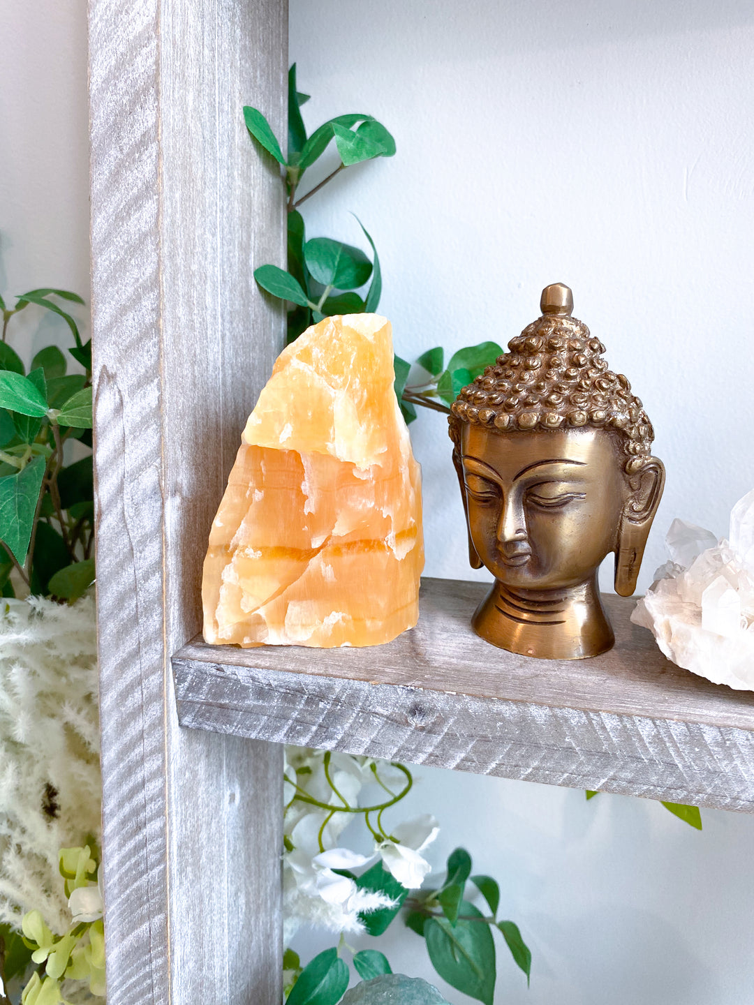 Standing Rough Orange Calcite Chunk #2 - Get Exact Piece