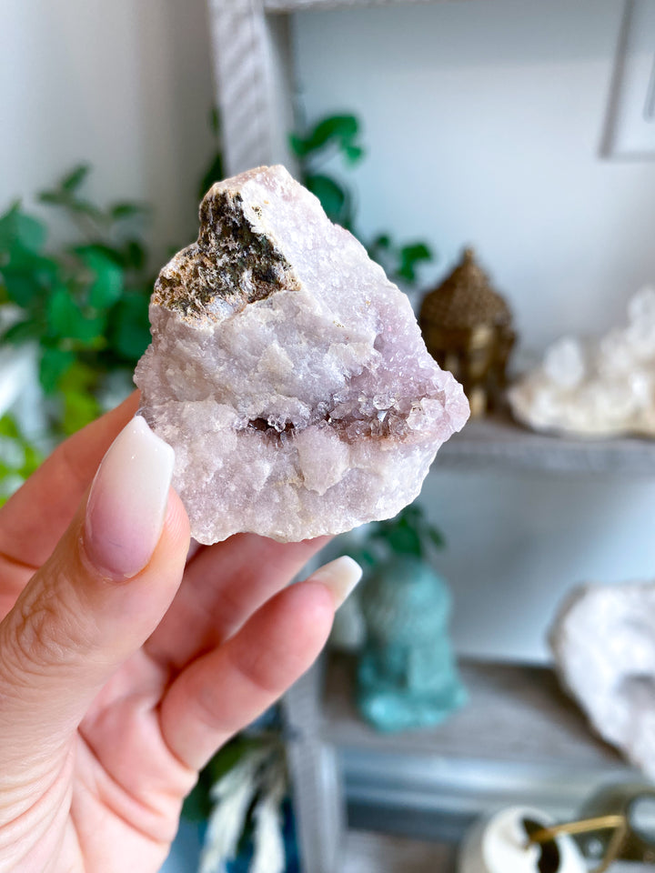 UNIQUE Pink Amethyst Cluster