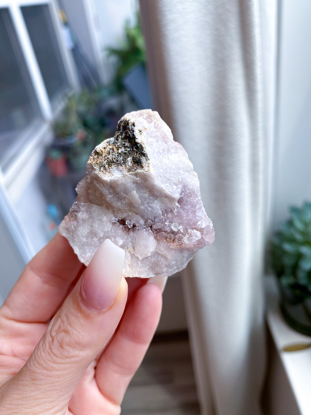 UNIQUE Pink Amethyst Cluster