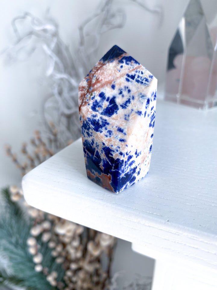 Shiny Sunset Sodalite Freeform #1