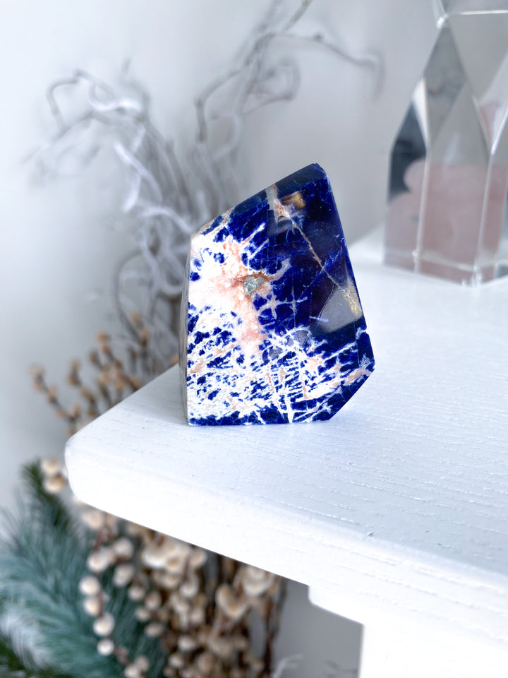 Shiny Sunset Sodalite Freeform #1