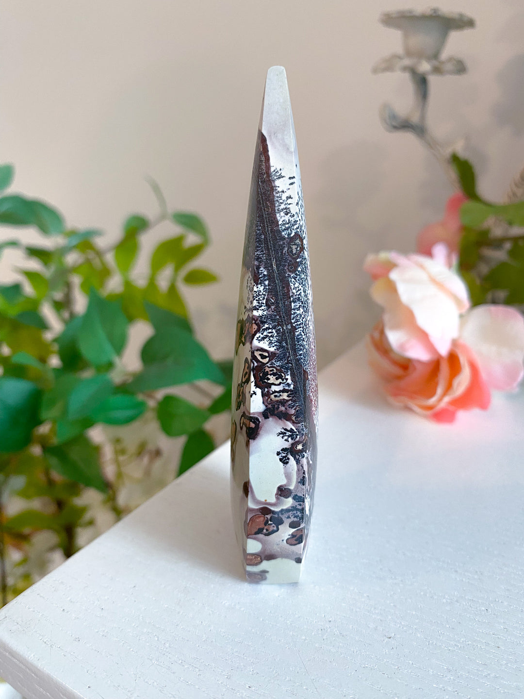 Dendritic Picture Jasper Flame 