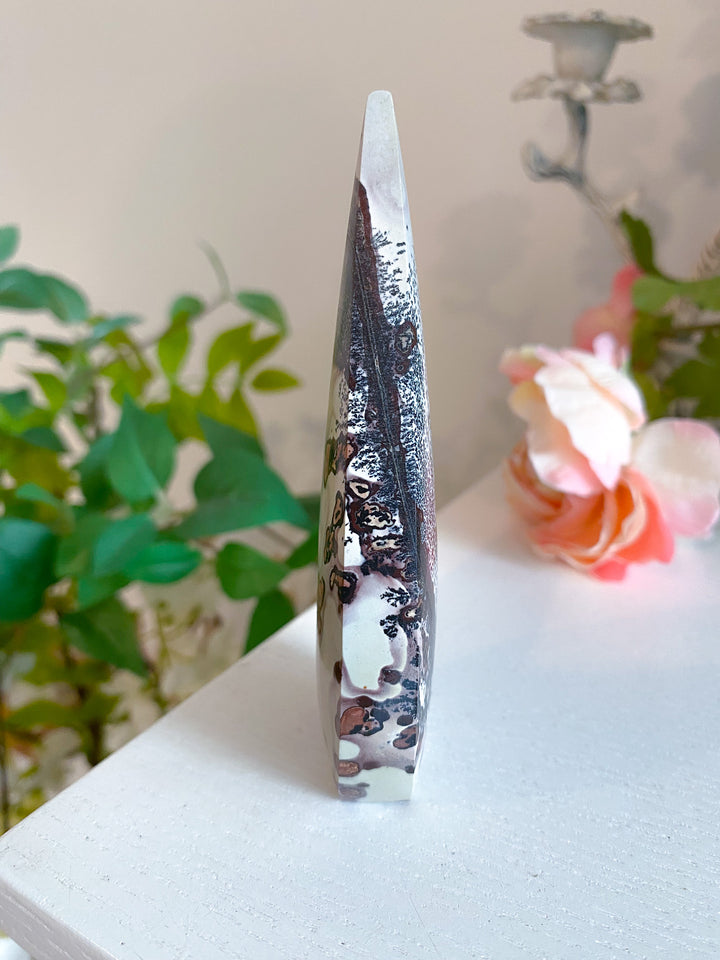 Dendritic Picture Jasper Flame 