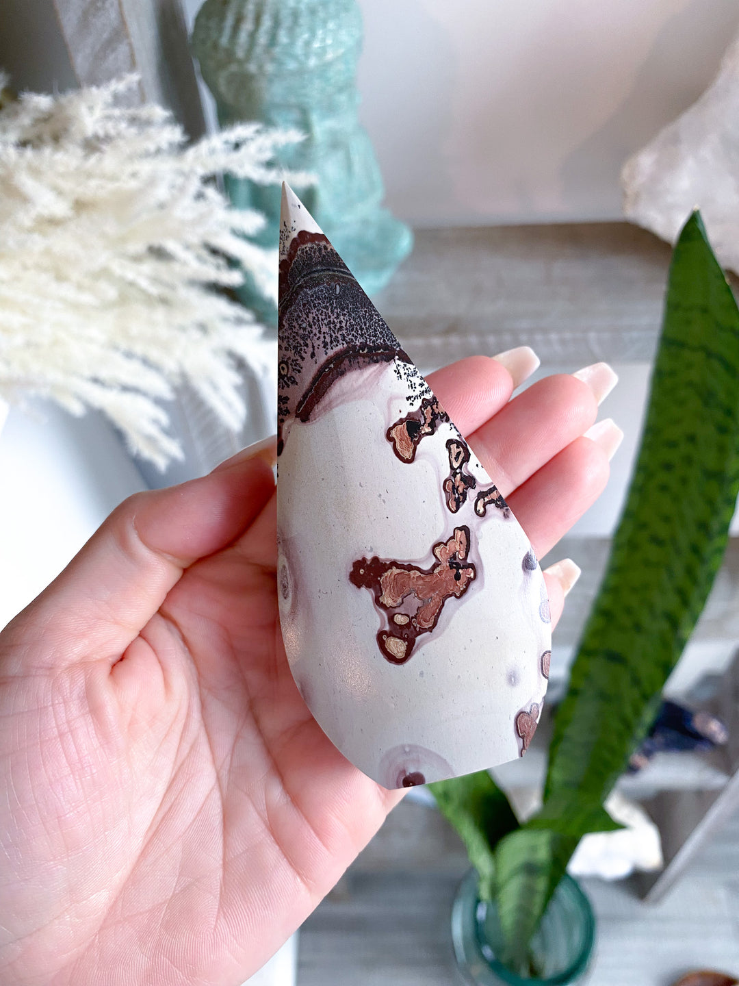 Dendritic Picture Jasper Flame 