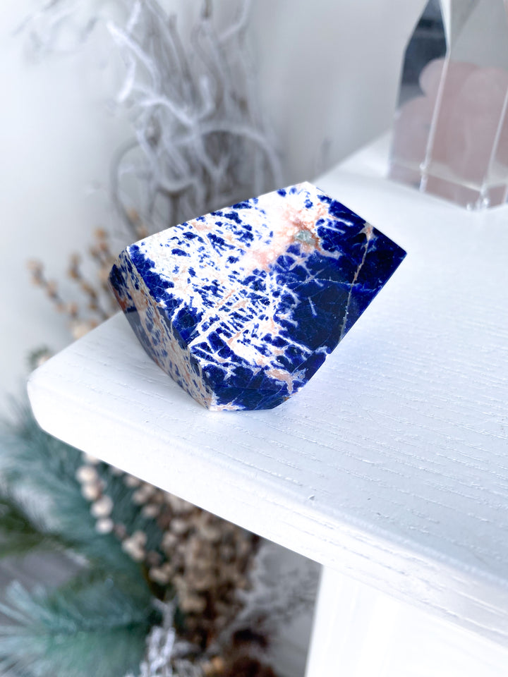 Shiny Sunset Sodalite Freeform #1
