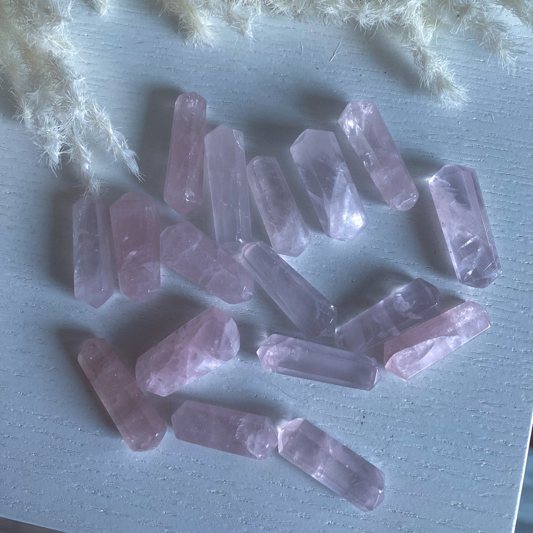 XS Double Terminated Rose Quartz