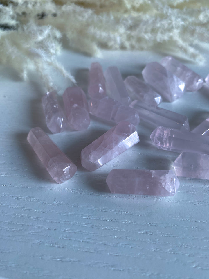 XS Double Terminated Rose Quartz