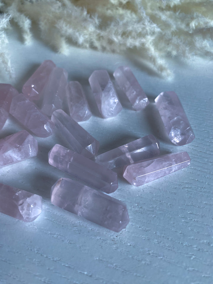 XS Double Terminated Rose Quartz