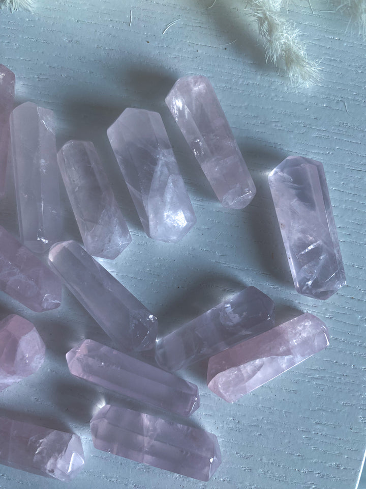 XS Double Terminated Rose Quartz