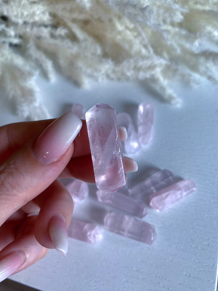 XS Double Terminated Rose Quartz