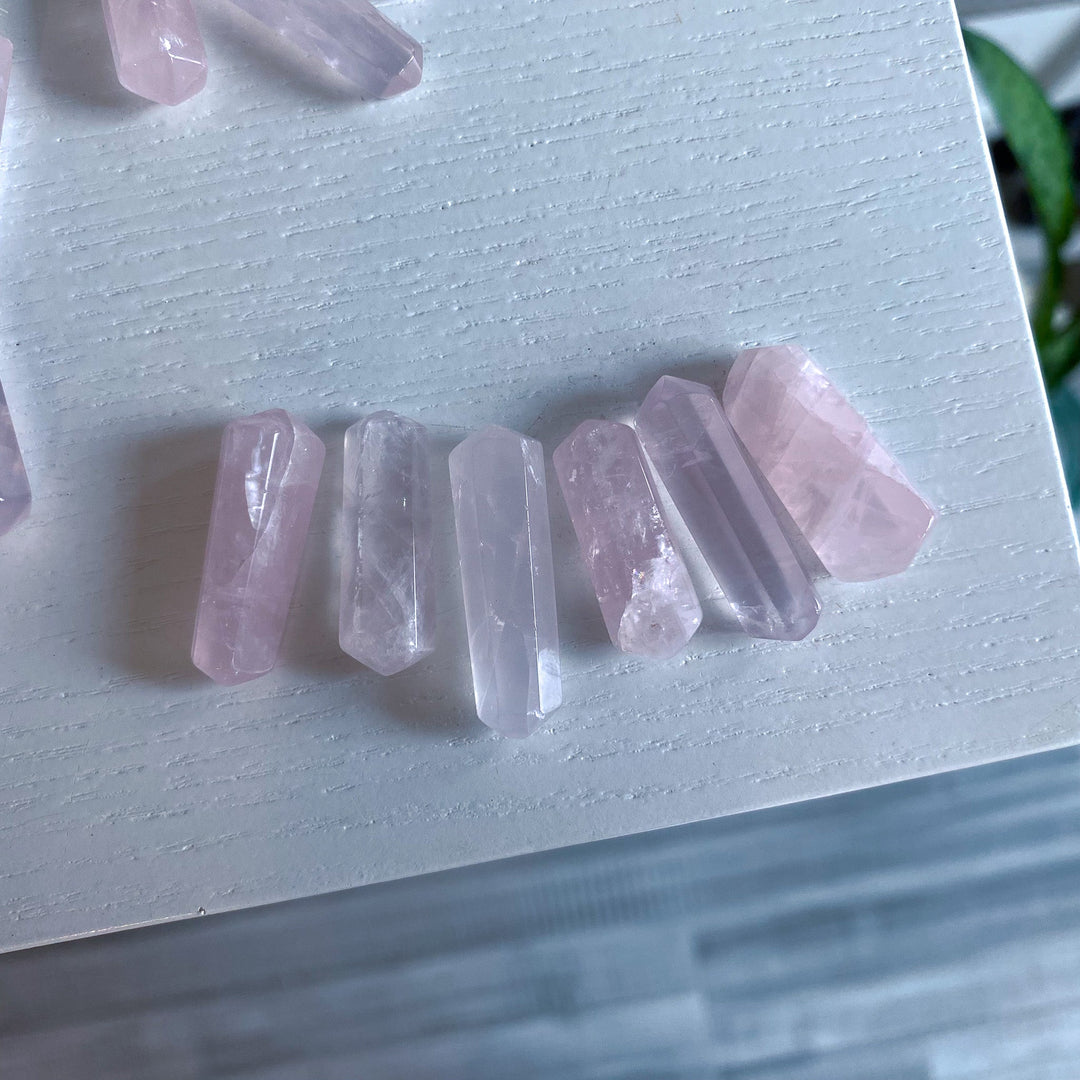 XS Double Terminated Rose Quartz