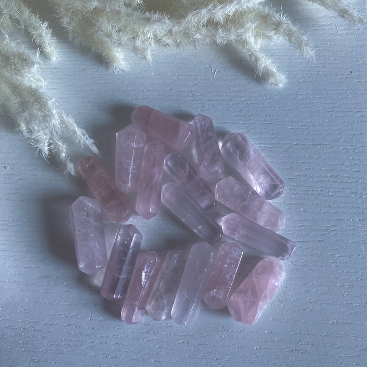 XS Double Terminated Rose Quartz