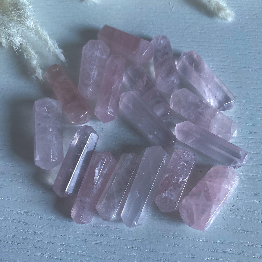 XS Double Terminated Rose Quartz