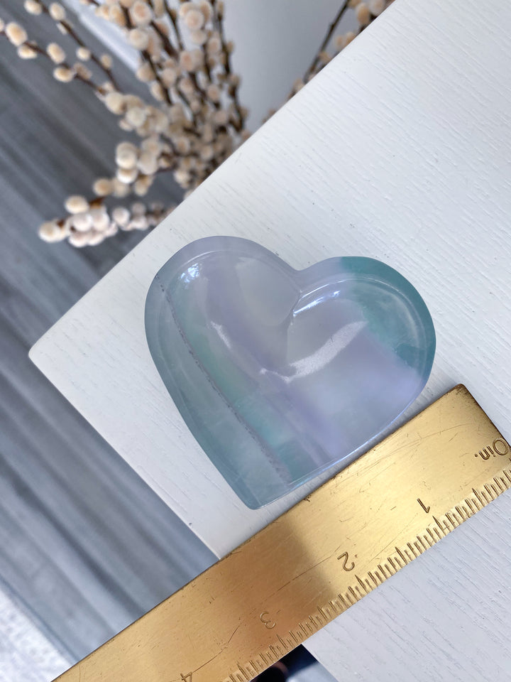 Fluorite Heart Dish / Bowl #2