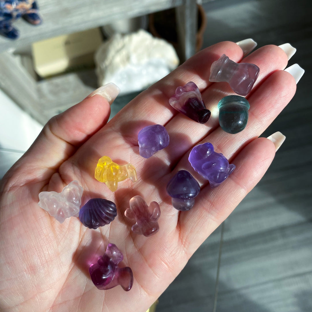 Fluorite Mini Carving - Choose Your Style