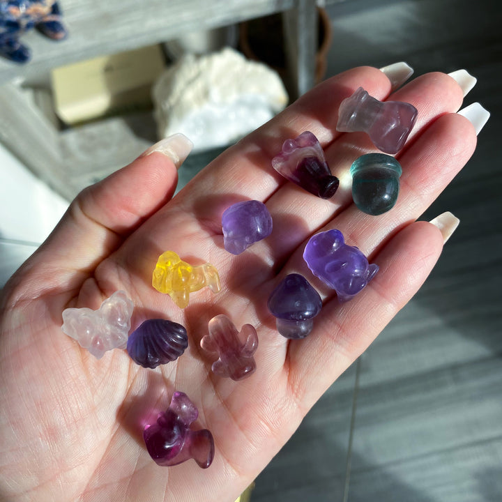 Fluorite Mini Carving - Choose Your Style