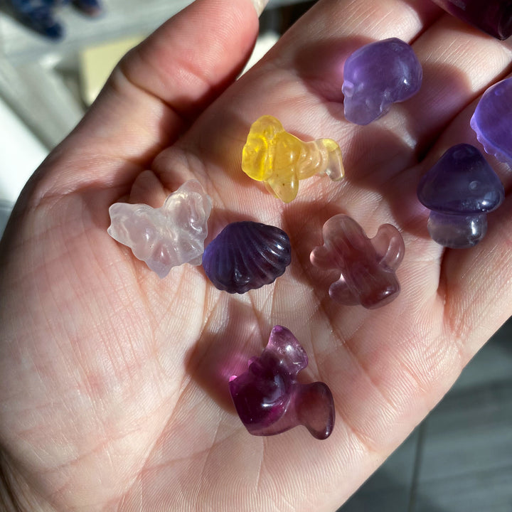 Fluorite Mini Carving - Choose Your Style